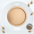 MDF ART BOARD CIRCLE WITH LIGHT | 33 SM |