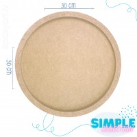 MDF TRAY | ROUND | 33 CM