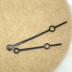 SET OF ARROWS FOR WATCHES | DESIGN 2 | BLACK | 110 MM